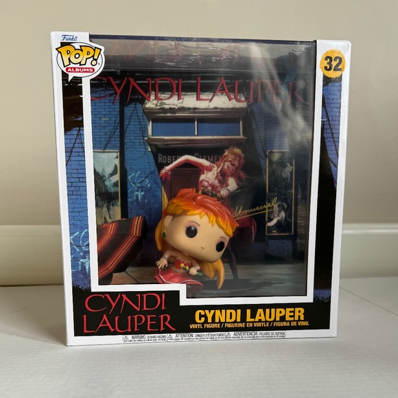 NEW! Funko Pop! Albums Cyndi Lauper She's So Unusual #32. - Picture 2 of 9